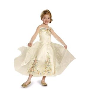 NEW-Disney Princess Cinderella Movie Wedding Dress